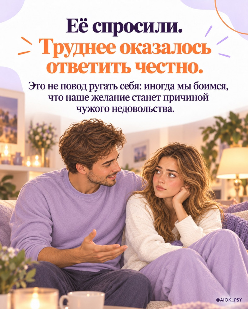 Иногда «мне всё равно» означает не отсутствие желания, а...