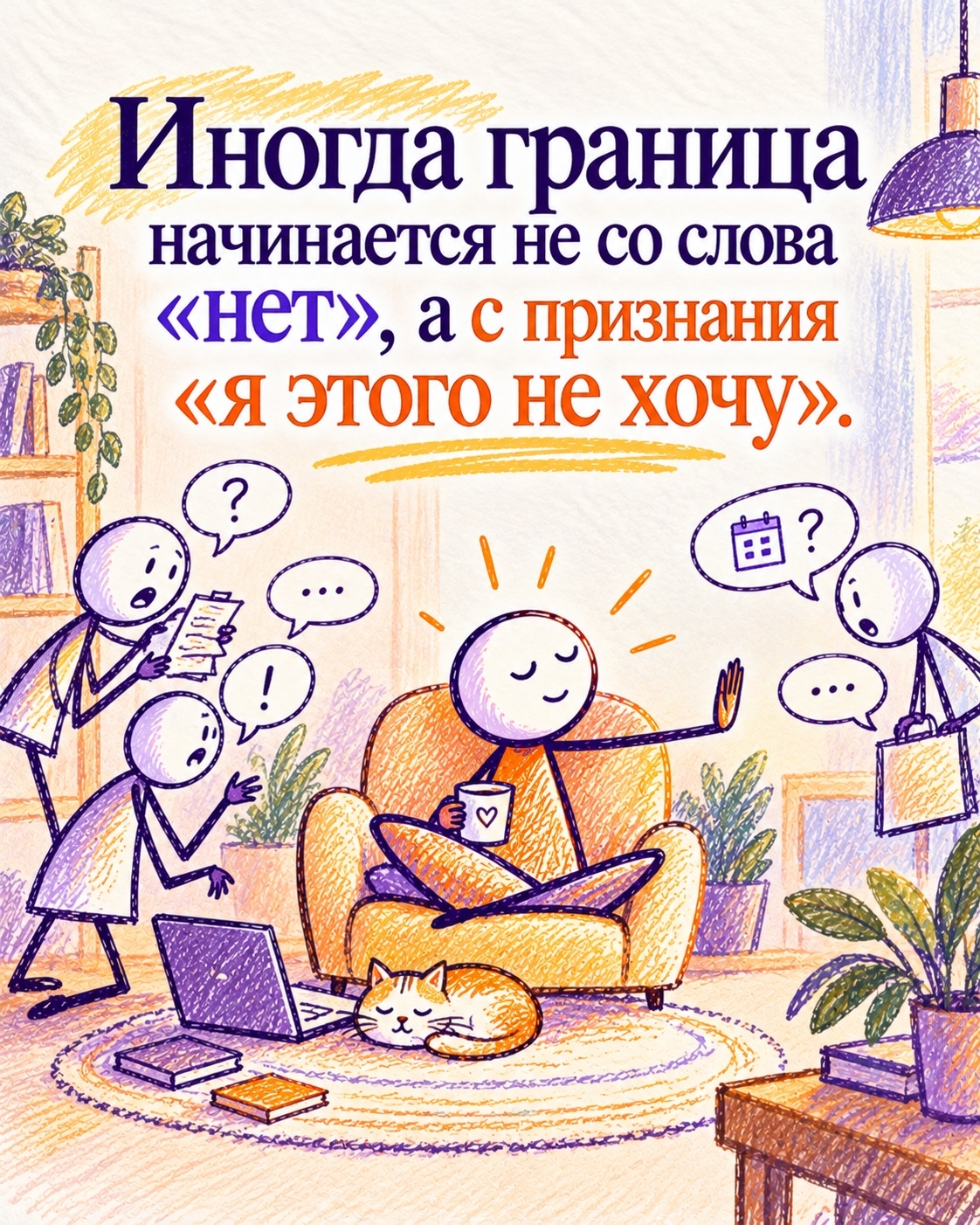 А вы хорошо чувствуете свои личные границы?